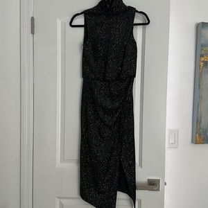 Karl Lagerfeld black sparkly dress